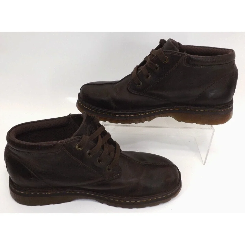 Dr. Martens 12658 Chukka Brown Lace Up Leather Ankle Boot MENS size 13
